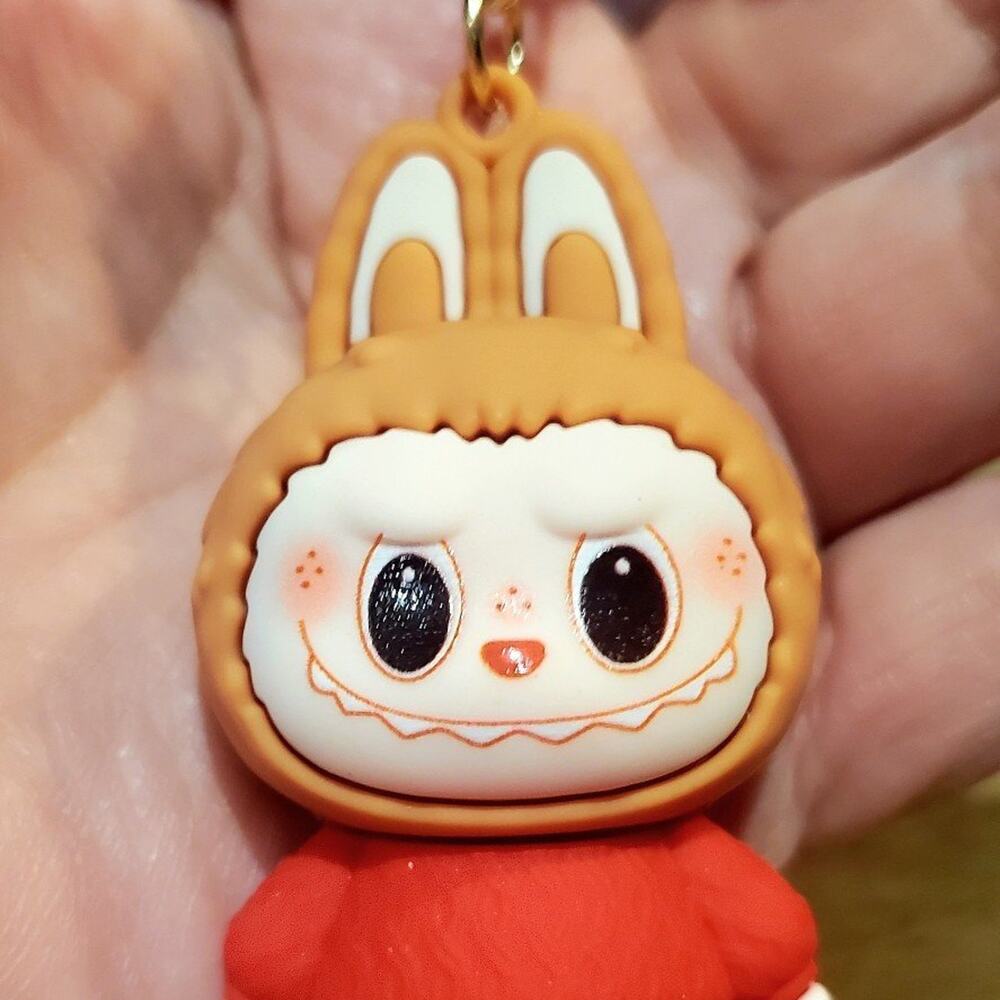 Monster keychain keys, hang on purse or handbag charm backpacks Jeans, jackets,
